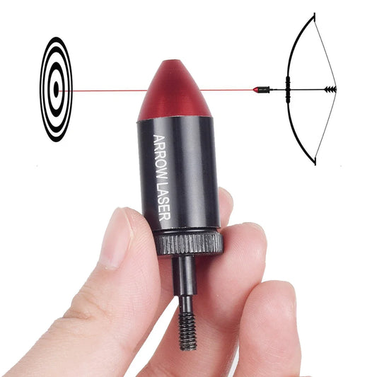 Arrow Style Laser Target Shooting Hunting Crossbow Archery Laser Bore Sight Collimator Red Dot Laser Sight Bow Arrow BoreSighter