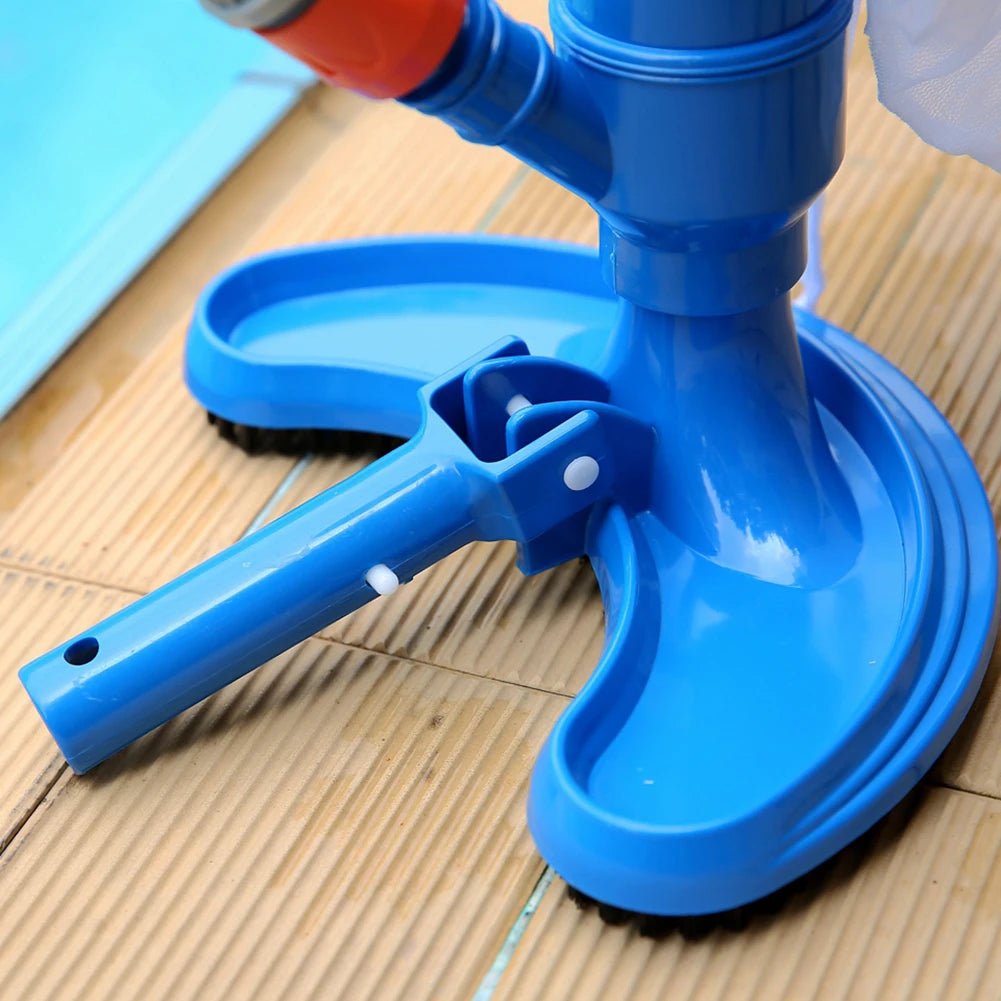 Beach Camp Swimming Pool Vacuum Cleaning Tool Pool Vacuum Cleaner Set for Spring Outdoor Cleaning Skimmer Brush Pool Tool with EU US Plug