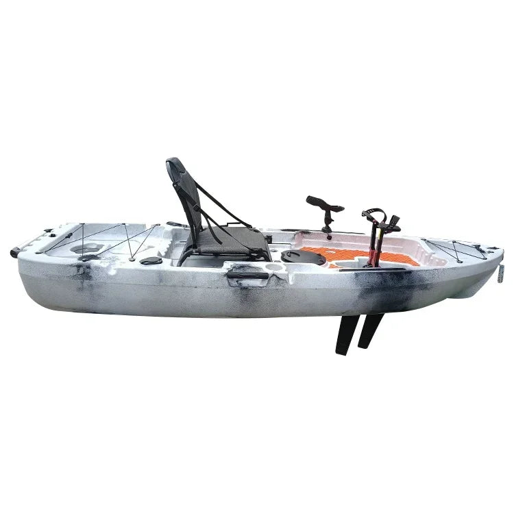 Beach Camp Kayak with Pedal Drive System and Accessories Sit on Top Fishing Canoe