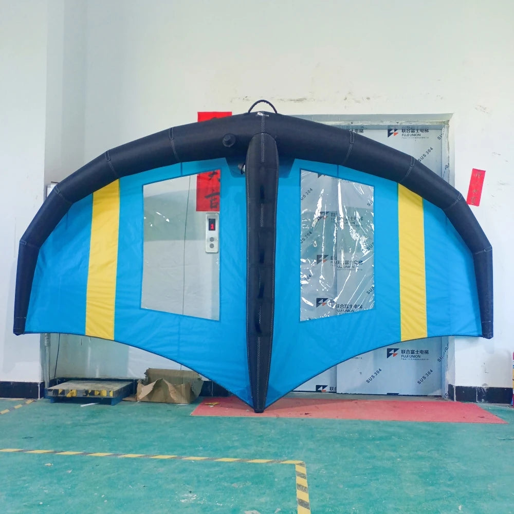 Beach Camp Inflatable Foil Windsurfing Wing, Foil Surfer Sup Board, Hydrofoil, Windsurfing, Kitesurf, Sailing